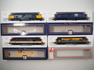 Lot 191 - LIMA OO gauge Class 37 diesel locomotives in...