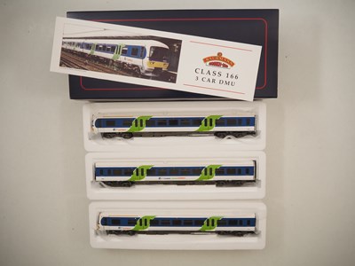 Lot 195 - BACHMANN OO gauge 31-026 Class 166 Turbo 3-car...