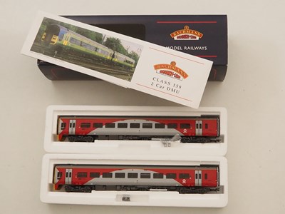 Lot 197 - BACHMANN OO gauge 31-509 Class 158 2-car DMU...