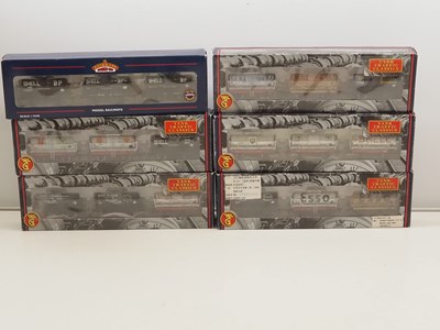 Lot 209 - BACHMANN OO gauge triple wagon packs, mostly...