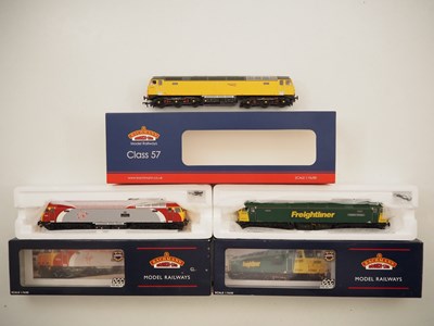 Lot 234 - BACHMANN OO gauge Class 57 diesel locomotives...