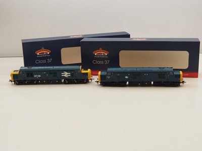 Lot 239 - A pair of BACHMANN OO gauge class 37 diesel...