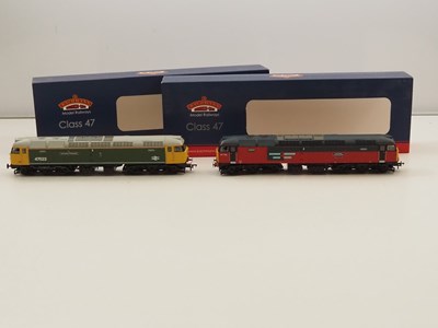 Lot 240 - A pair of BACHMANN OO gauge class 47 diesel...