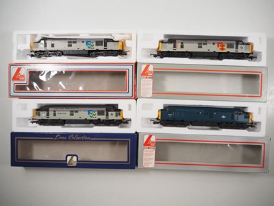 Lot 266 - LIMA OO gauge Class 37 diesel locomotives in...