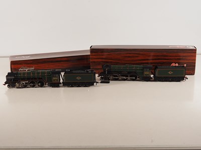Lot 293 - LILIPUT OO gauge pair of steam locomotives...