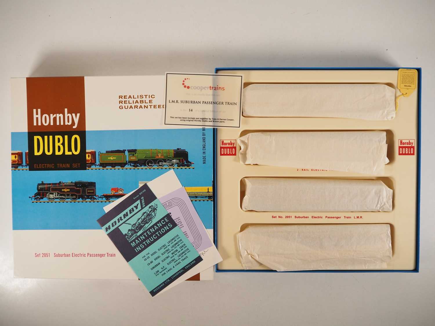 Lot 300 - HORNBY DUBLO Neverwazza' OO gauge 2051...