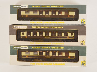 Lot 304 - WRENN OO gauge 'Brighton Belle' Pullman cars,...