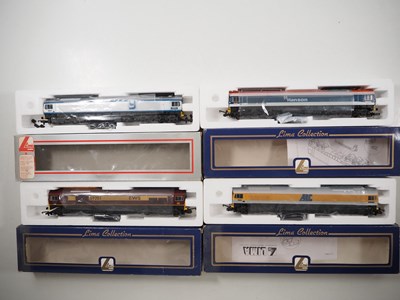 Lot 323 - LIMA OO gauge Class 59 diesel locomotives in...
