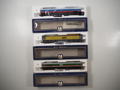 Lot 324 - LIMA OO gauge Class 59 diesel locomotives in...