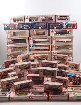Lot 330 - LIMA OO gauge large group of mixed wagons,...