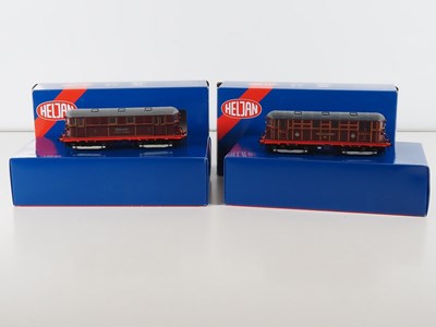 Lot 338 - HELJAN A pair of OO gauge Bo-Bo Metropolitan...