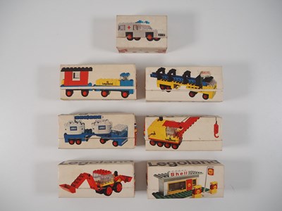 Lot 372 - LEGO System: A small group of Vintage Lego...