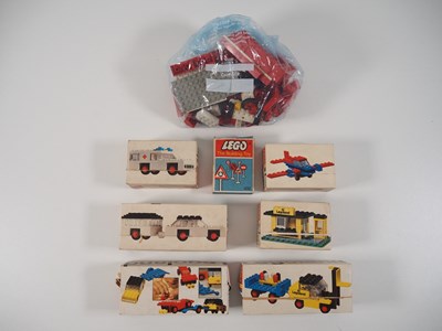Lot 373 - LEGO System: A small group of Vintage Lego...