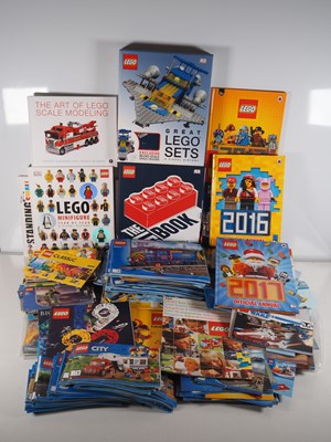 Lot 392 - LEGO INSTRUCTIONS / BOOKS: - A very large...
