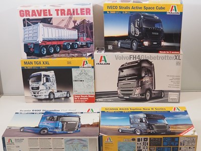 Lot 399 - A group of part built / unbuilt 1:24 scale...