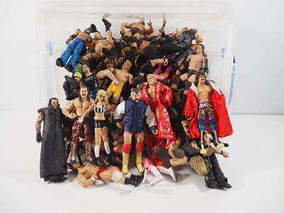Lot 414 - WRESTLING / UFC: A large group of WWE/WWF/WCW...