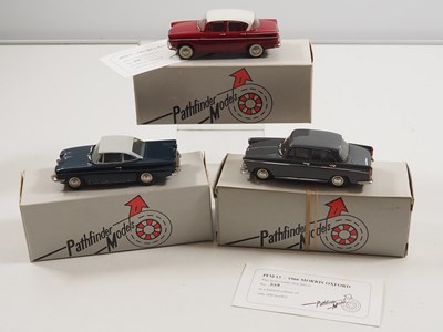 Lot 440 - PATHFINDERS 1:43 hand-built white metal cars...