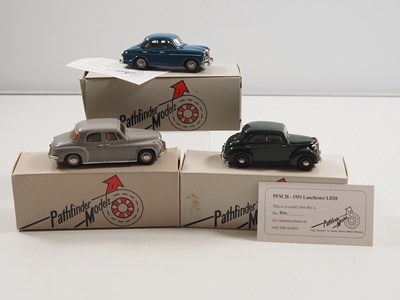 Lot 444 - PATHFINDERS 1:43 hand-built white metal cars...