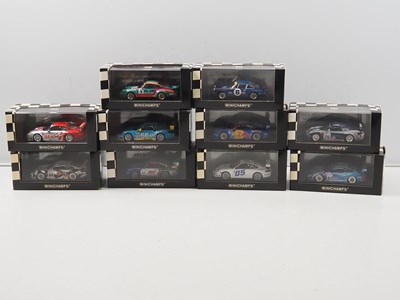 Lot 463 - MINICHAMPS 1:43 scale diecast Porsche racing...