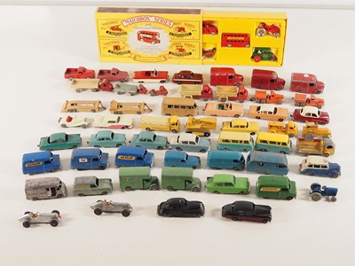 Lot 522 - MATCHBOX - tray of unboxed, playworn MATCHBOX...