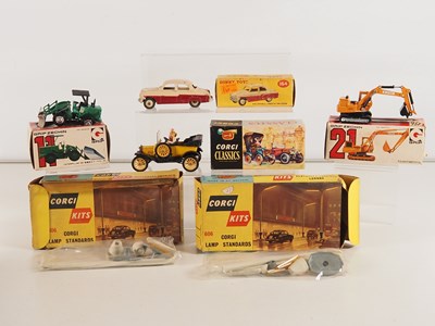 Lot 523 - Mixed group of vintage diecast models by DINKY...
