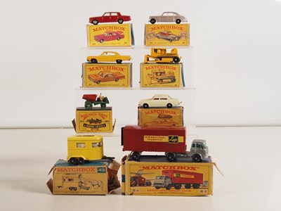 Lot 531 - MATCHBOX - Vintage 1-75 series cars and...