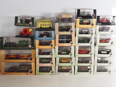 Lot 558 - OXFORD DIECAST 1:76 scale vans, lorries and...