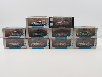 Lot 564 - MINICHAMPS 1:43 scale diecast Porsche racing...