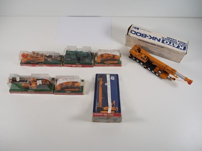 Lot 580 - SHINSEI - diecast construction vehicles and...