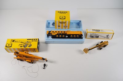 Lot 585 - NZG - 1:50 scale diecast construction and...