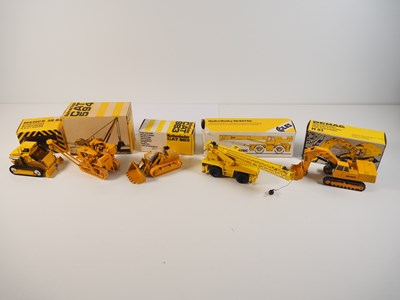Lot 588 - NZG - 1:50 scale diecast construction and...