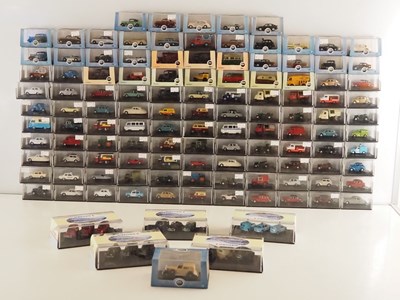 Lot 609 - OXFORD DIECAST 1:76 scale cars and vans,...