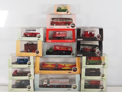 Lot 610 - OXFORD DIECAST 1:76 scale vans, lorries and...
