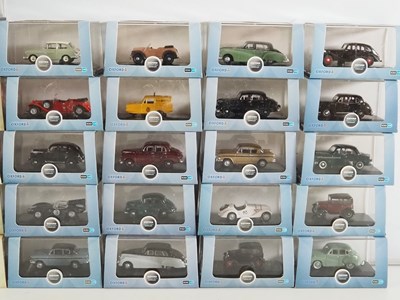 Lot 611 - OXFORD DIECAST 1:76 scale cars and vans,...