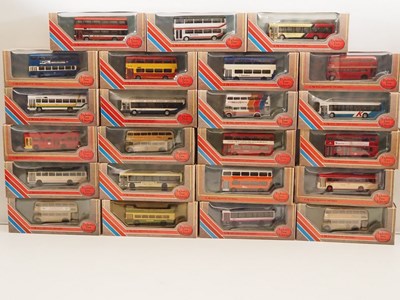 Lot 637 - EFE 1:76 scale diecast buses, various liveries,...