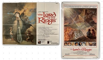 Lot 210 - THE LORD OF THE RINGS (1978) UK Quad and US...