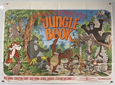 Lot 257 - WALT DISNEY: THE JUNGLE BOOK (1967) UK Quad...