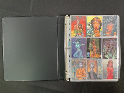 Lot 537 - A collection of trading cards mostly Top Cow...
