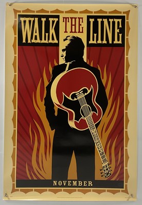 Lot 416 - WALK THE LINE (2005) US one sheet teaser,...