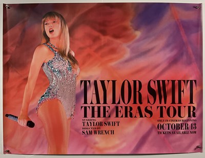 Lot 430 - TAYLOR SWIFT - THE ERAS TOUR (2023) UK Quad...