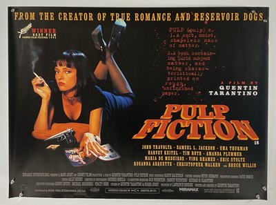 Lot 130 - PULP FICTION (1994) UK Quad film poster...