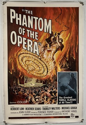 Lot 381 - THE PHANTOM OF THE OPERA (1962) US one sheet...