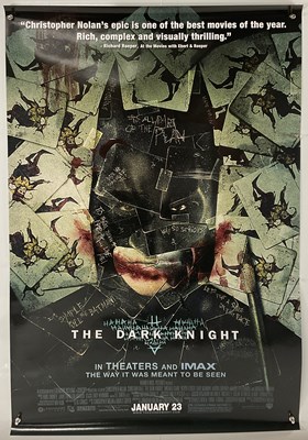 Lot 310 - THE DARK KNIGHT (2008) US one sheet film...