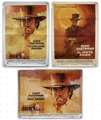 Lot 264 - PALE RIDER (1985) UK Quad film poster,...