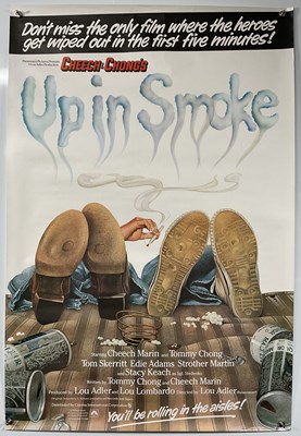 Lot 46 - UP IN SMOKE (1078) UK one sheets, Cheech and...