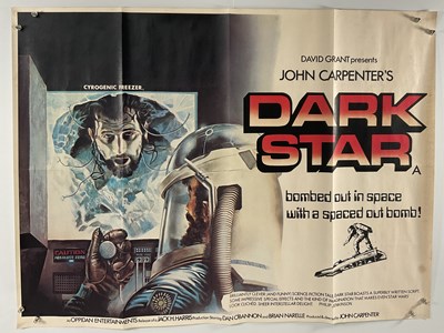 Lot 495 - DARK STAR (1975) UK Quad film poster from the...