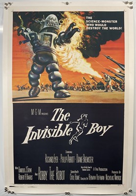 Lot 496 - THE INVISIBLE BOY (1957) US one sheet,...