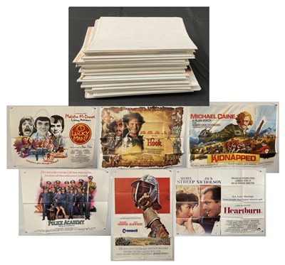 Lot 57 - A group of 30 mixed folded UK Quad film...