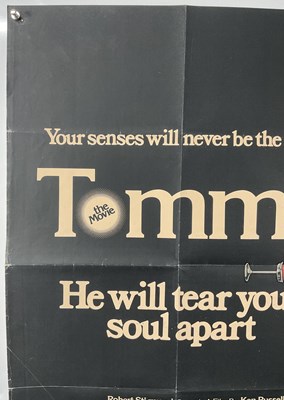 Lot 417 - TOMMY (1975) UK Quad film poster, based on the...