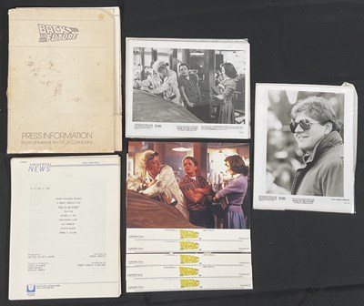 Lot 462 - BACK TO THE FUTURE (1985) Complete Press Kit...